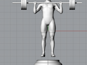 sport award athlete 3D Модель
