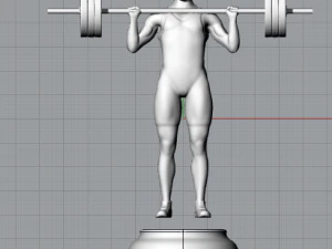 sport award athlete 3D Model