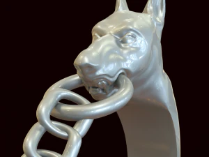 ring dog 3D Print Model