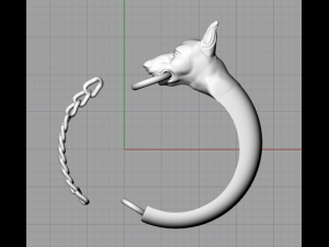 ring dog 3D Принт Модель