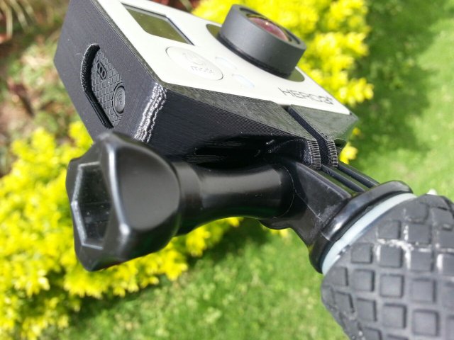 accesory go pro 3 3D Baskı Modeli .c4d .max .obj .3ds .fbx .stl .blend 