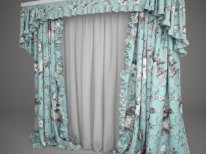curtain 01 3D Model