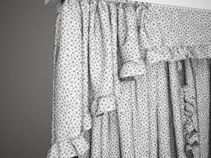 curtain 01 3D Model