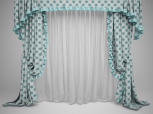 curtain 02 Modèle 3D