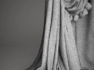 cortina 02 Modelo 3D