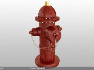 hidrante high poly 3D Model