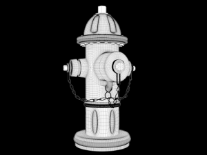 hidrante high poly 3D Model