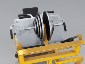 foot station 3D Model