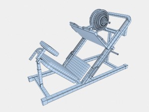 foot station 3D Model