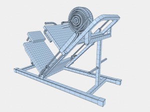 foot station 3D Model