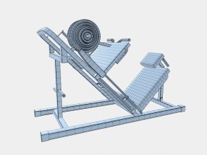 foot station 3D Model