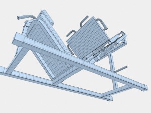 foot station 3D Model