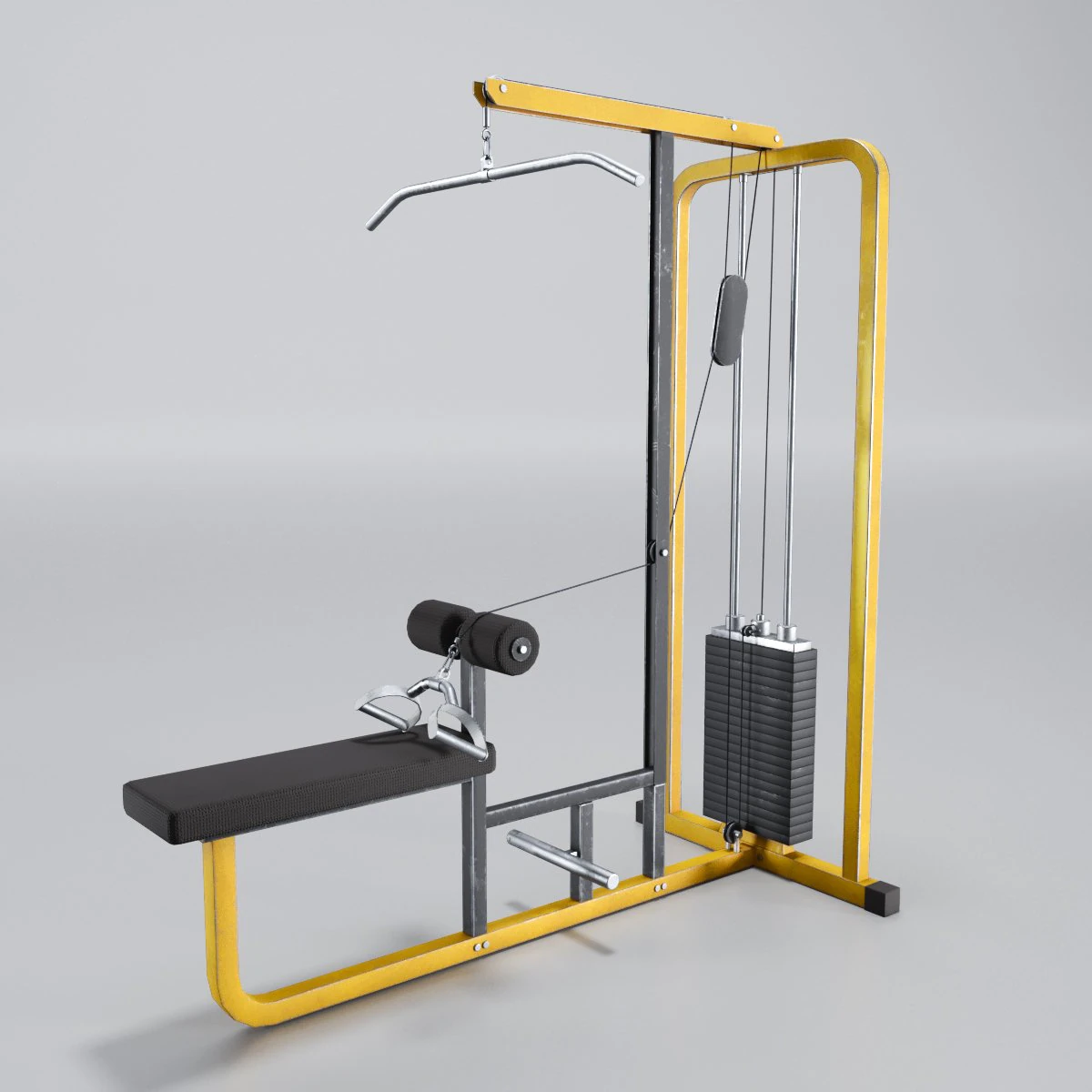 pull station 3D Model .c4d .max .obj .3ds .fbx .stl .blend