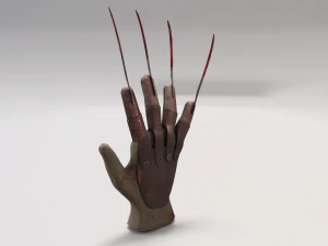 glove freddy new plastic 3D Model