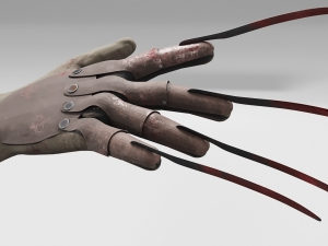 glove freddy new plastic 3Dモデル