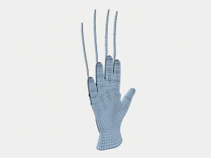 glove freddy new plastic 3D Model