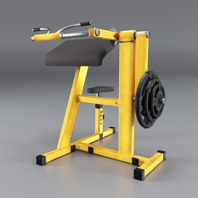 simulator for biceps 3D 모델 .c4d .max .obj .3ds .fbx .stl .blend 