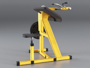 simulator for biceps 3D 모델