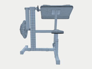 simulator for biceps 3D 모델