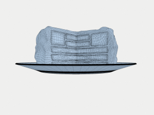 american national cake 3D Модель