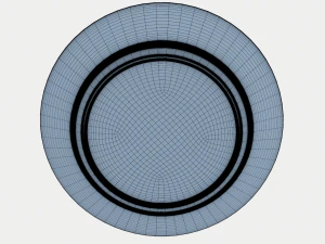 american national cake 3D Model