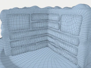 american national cake 3D Model