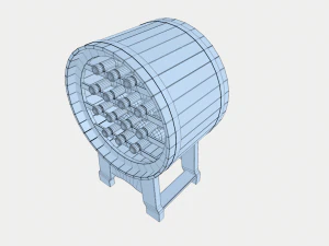 barrel stand for wine 3D Model