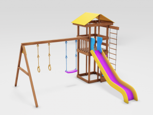 playground cheerful color 3D Model