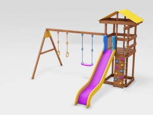 playground cheerful color 3D Model