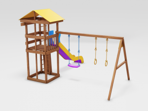 playground cheerful color 3D Model