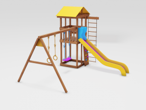 playground cheerful color 3D Model