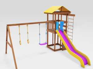 playground cheerful color 3D Model