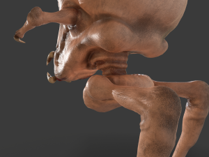 as ts awful monster skeleton 3D 모델