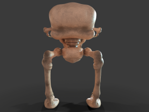 as ts awful monster skeleton 3D 모델