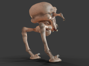as ts awful monster skeleton 3D 모델