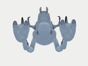as ts awful monster skeleton 3D 모델