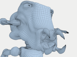 as ts awful monster skeleton 3D 모델