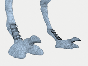 as ts awful monster skeleton 3D 모델