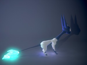 sphinx with cold magic 3D Model