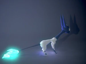 sphinx with cold magic 3D Model