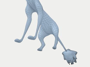 sphinx with cold magic 3D Model