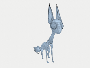 sphinx with cold magic 3D Model