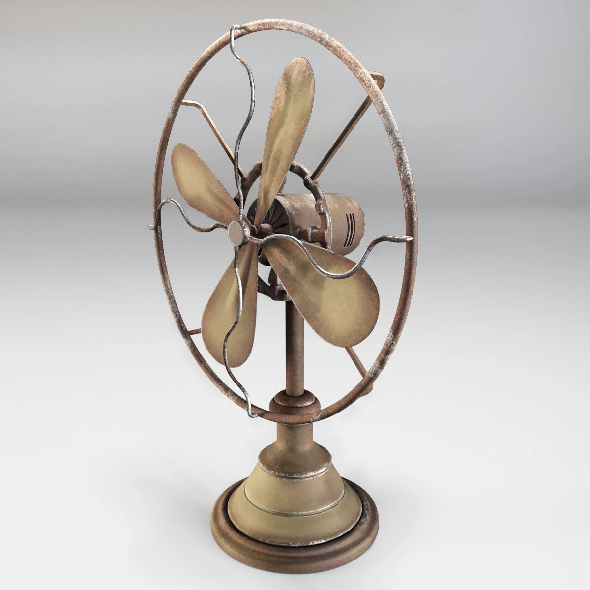 인공 호흡기 복고풍 3D 모델 .c4d .max .obj .3ds .fbx .stl .blend 