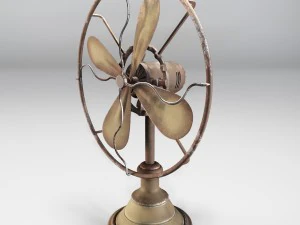ventilator retro Model 3D