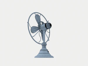 인공 호흡기 복고풍 3D 모델