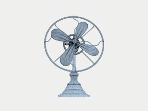 인공 호흡기 복고풍 3D 모델