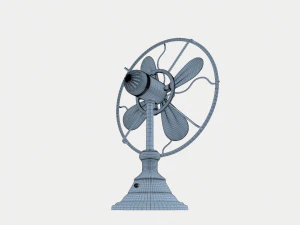 인공 호흡기 복고풍 3D 모델