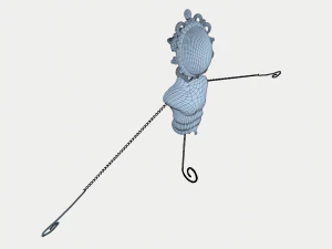 monstrous decoration 3D Model