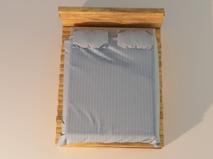 loft bed 3D Model