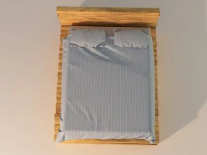 ロフトベッド 3Dモデル